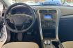 2020 Oxford White /Gray Ford Fusion (3FA6P0G75LR) with an 4 Cyl 2.5 Liter engine, Automatic transmission, located at 2304 W. Main St., Boise, ID, 83702, (208) 342-7777, 43.622105, -116.218658 - Great Fuel Economy! - Photo#8