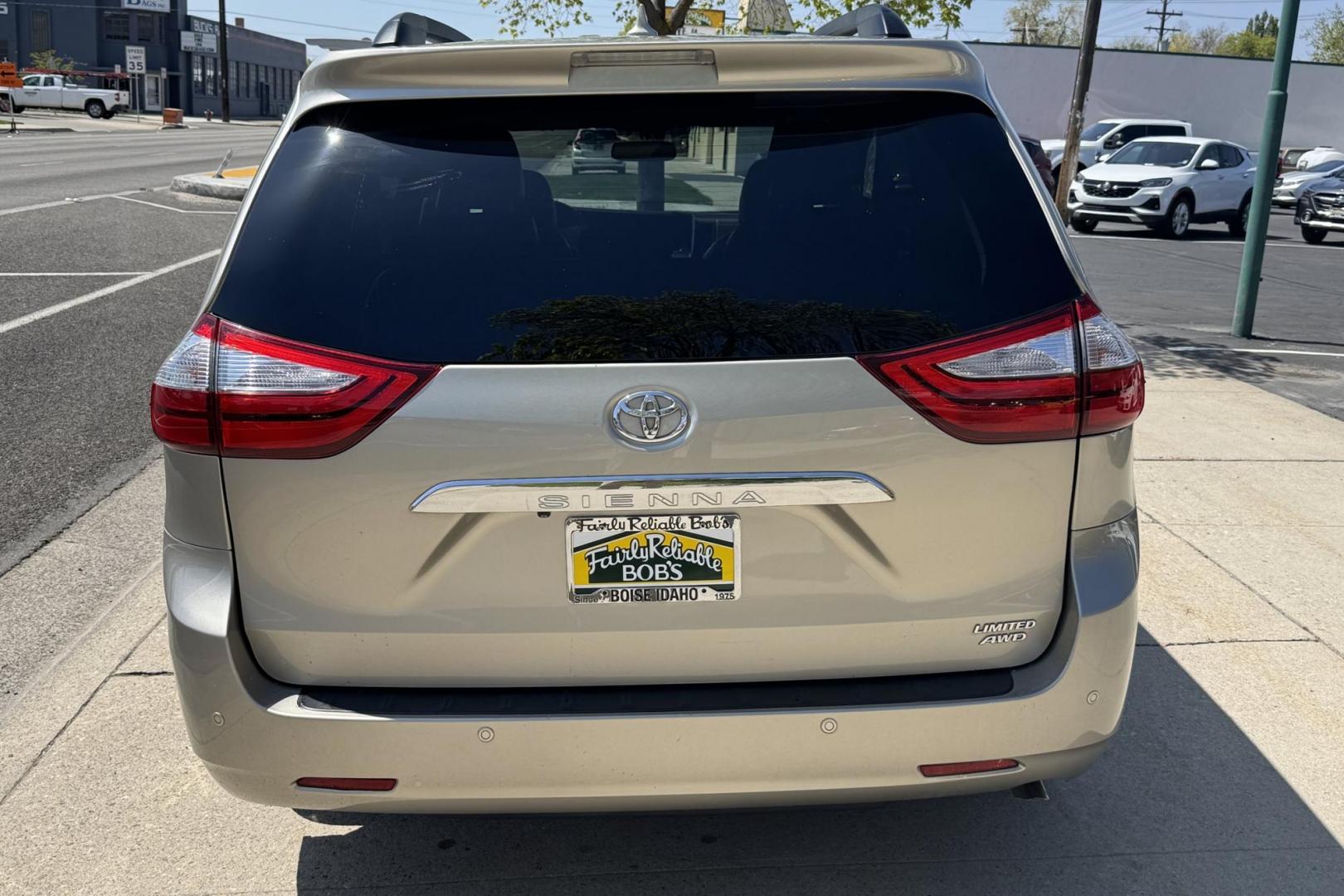 2015 Champagne Mica /Havana Brown Toyota Sienna Limited (5TDDK3DC1FS) with an V6 3.5 Liter engine, Automatic 6 Speed transmission, located at 2304 W. Main St., Boise, ID, 83702, (208) 342-7777, 43.622105, -116.218658 - Stunning! Highly Optioned All Wheel Drive Sienna! - Photo#1