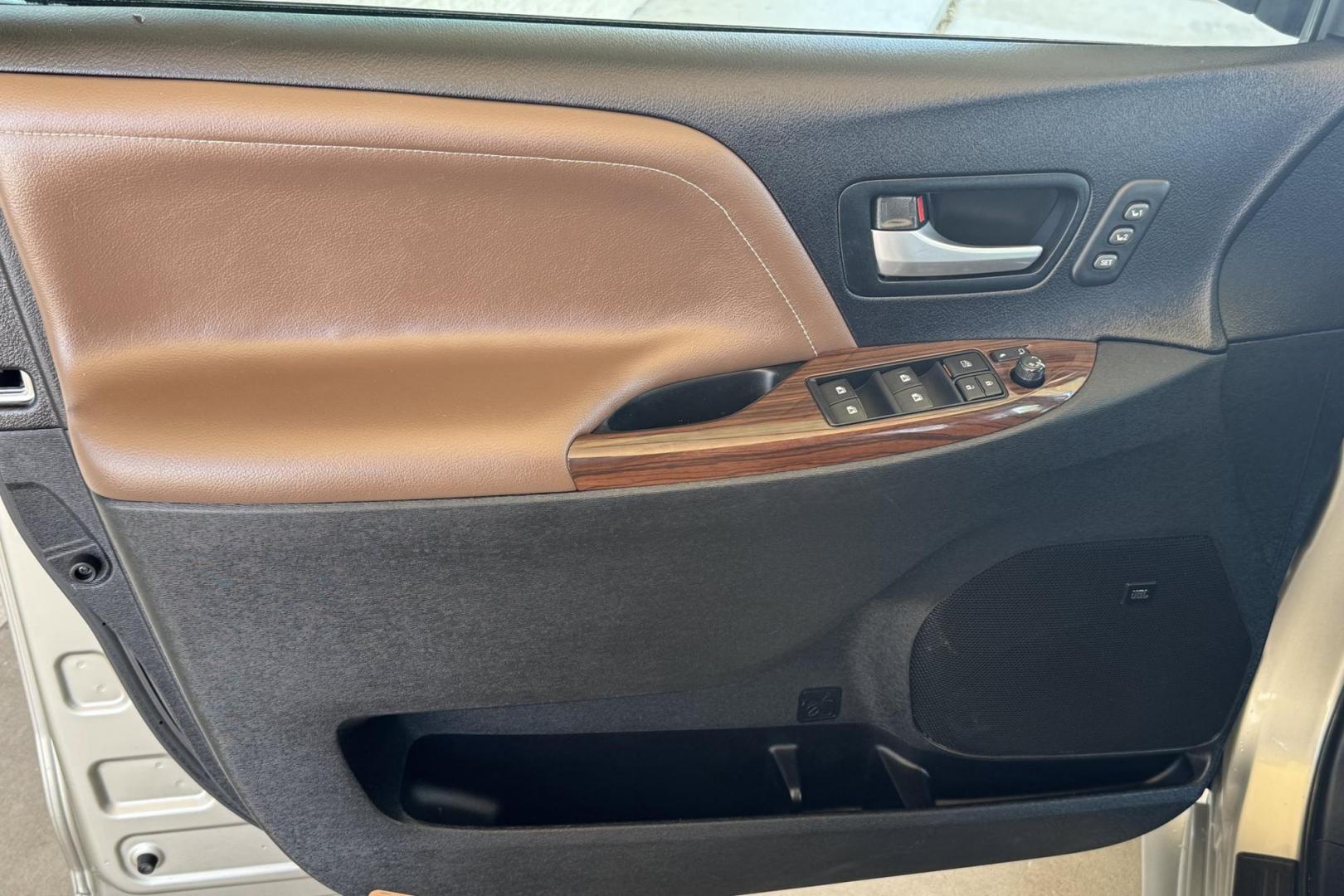 2015 Champagne Mica /Havana Brown Toyota Sienna Limited (5TDDK3DC1FS) with an V6 3.5 Liter engine, Automatic 6 Speed transmission, located at 2304 W. Main St., Boise, ID, 83702, (208) 342-7777, 43.622105, -116.218658 - Stunning! Highly Optioned All Wheel Drive Sienna! - Photo#8