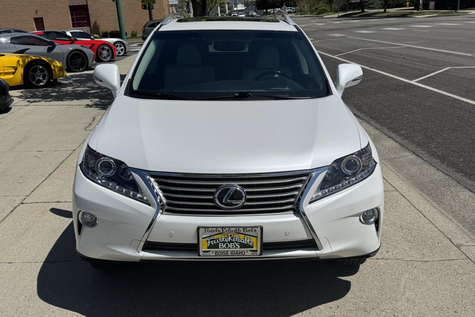 2015 Eminent White Pearl /Gray Lexus RX 350 (2T2BK1BA8FC) with an V6 3.5 Liter engine, Automatic 6 Speed transmission, located at 2304 W. Main St., Boise, ID, 83702, (208) 342-7777, 43.622105, -116.218658 - Outstanding Condition Lexus RX 350 With Only 36k Miles! - Photo#3