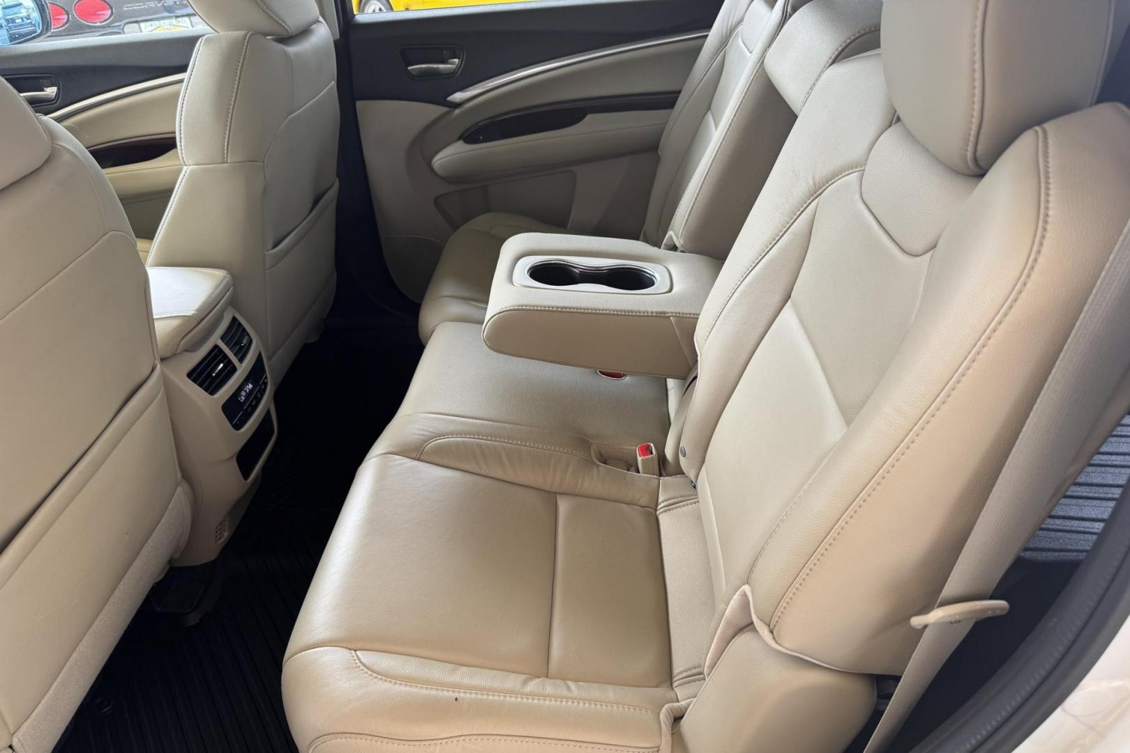 2015 White /Oak Acura MDX Tech (5FRYD4H49FB) with an V6 3.5 Liter engine, Automatic 6 Speed transmission, located at 2304 W. Main St., Boise, ID, 83702, (208) 342-7777, 43.622105, -116.218658 - New Tires! Well Maintained And Clean! - Photo#11