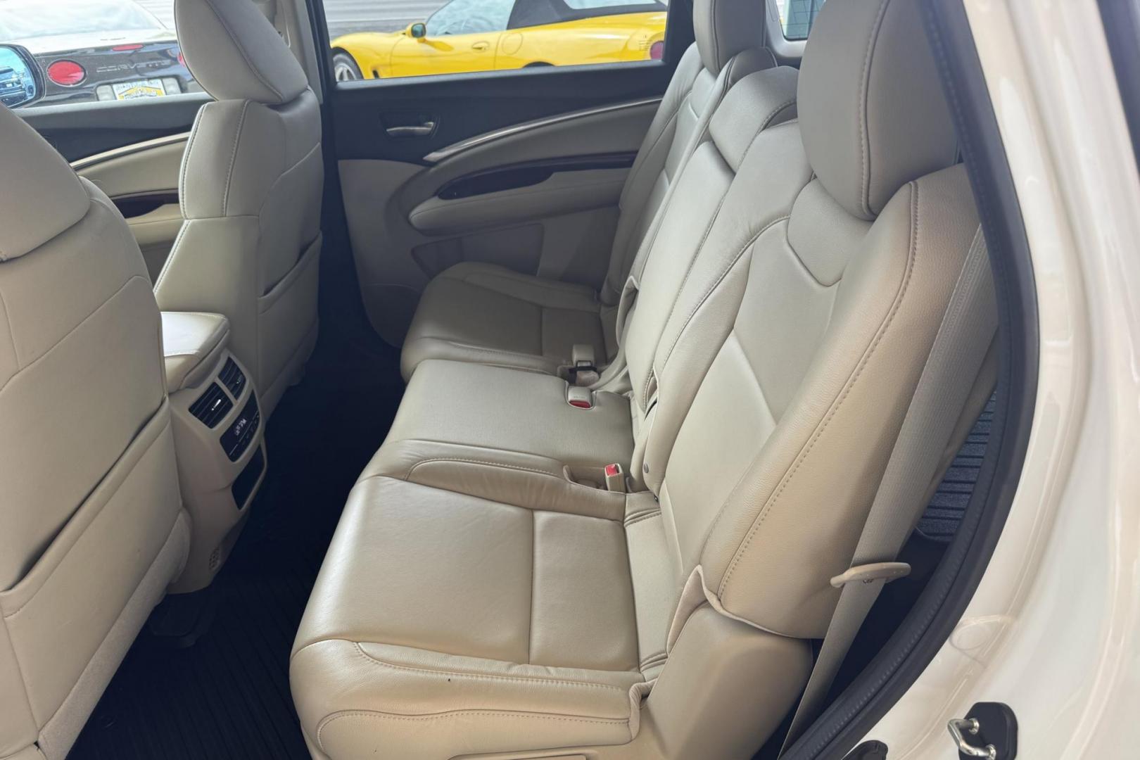 2015 White /Oak Acura MDX Tech (5FRYD4H49FB) with an V6 3.5 Liter engine, Automatic 6 Speed transmission, located at 2304 W. Main St., Boise, ID, 83702, (208) 342-7777, 43.622105, -116.218658 - New Tires! Well Maintained And Clean! - Photo#12