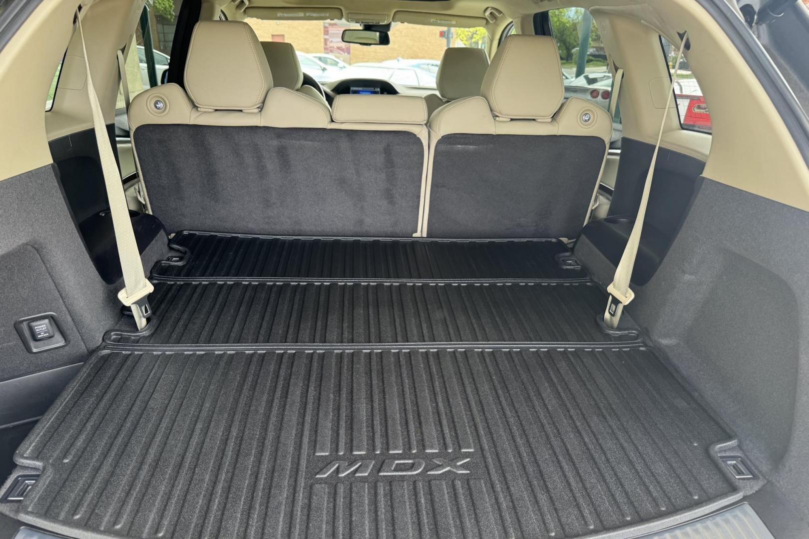 2015 White /Oak Acura MDX Tech (5FRYD4H49FB) with an V6 3.5 Liter engine, Automatic 6 Speed transmission, located at 2304 W. Main St., Boise, ID, 83702, (208) 342-7777, 43.622105, -116.218658 - New Tires! Well Maintained And Clean! - Photo#21