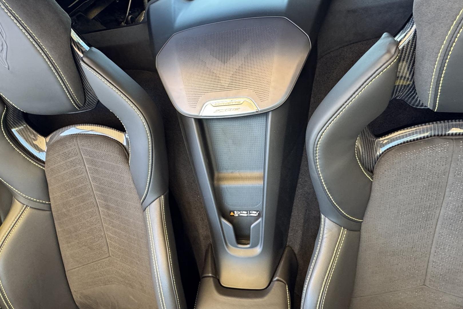 2024 Accelerate Yellow /Jet Black Chevrolet Corvette Stingray Z/06 3LZ (1G1YF2D32R5) with an V8 5.5 Liter engine, Automatic 8 Speed transmission, located at 2304 W. Main St., Boise, ID, 83702, (208) 342-7777, 43.622105, -116.218658 - 670-HP Mid Engine Road Rocket! - Photo#12