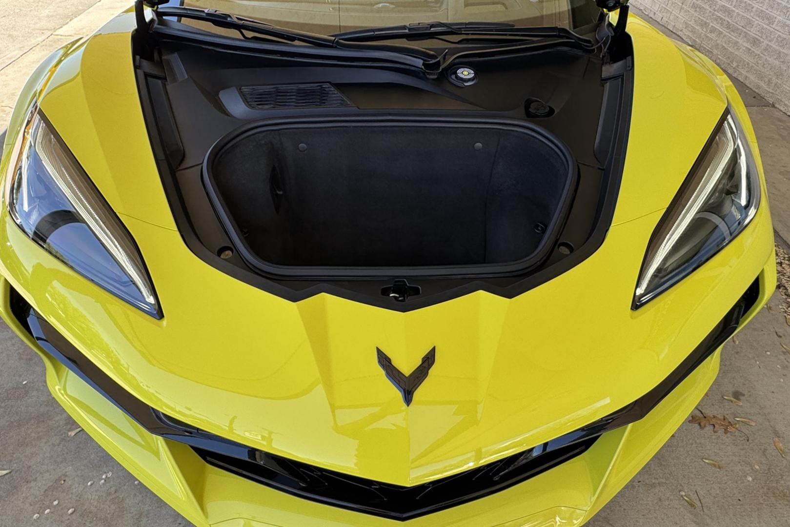 2024 Accelerate Yellow /Jet Black Chevrolet Corvette Stingray Z/06 3LZ (1G1YF2D32R5) with an V8 5.5 Liter engine, Automatic 8 Speed transmission, located at 2304 W. Main St., Boise, ID, 83702, (208) 342-7777, 43.622105, -116.218658 - 670-HP Mid Engine Road Rocket! - Photo#15