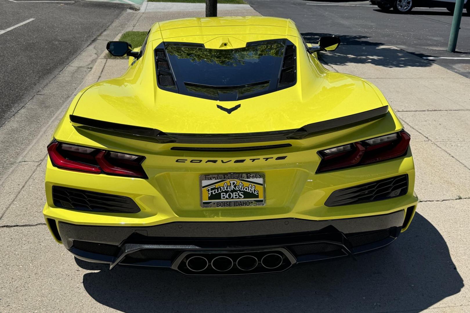 2024 Accelerate Yellow /Jet Black Chevrolet Corvette Stingray Z/06 3LZ (1G1YF2D32R5) with an V8 5.5 Liter engine, Automatic 8 Speed transmission, located at 2304 W. Main St., Boise, ID, 83702, (208) 342-7777, 43.622105, -116.218658 - 670-HP Mid Engine Road Rocket! - Photo#26