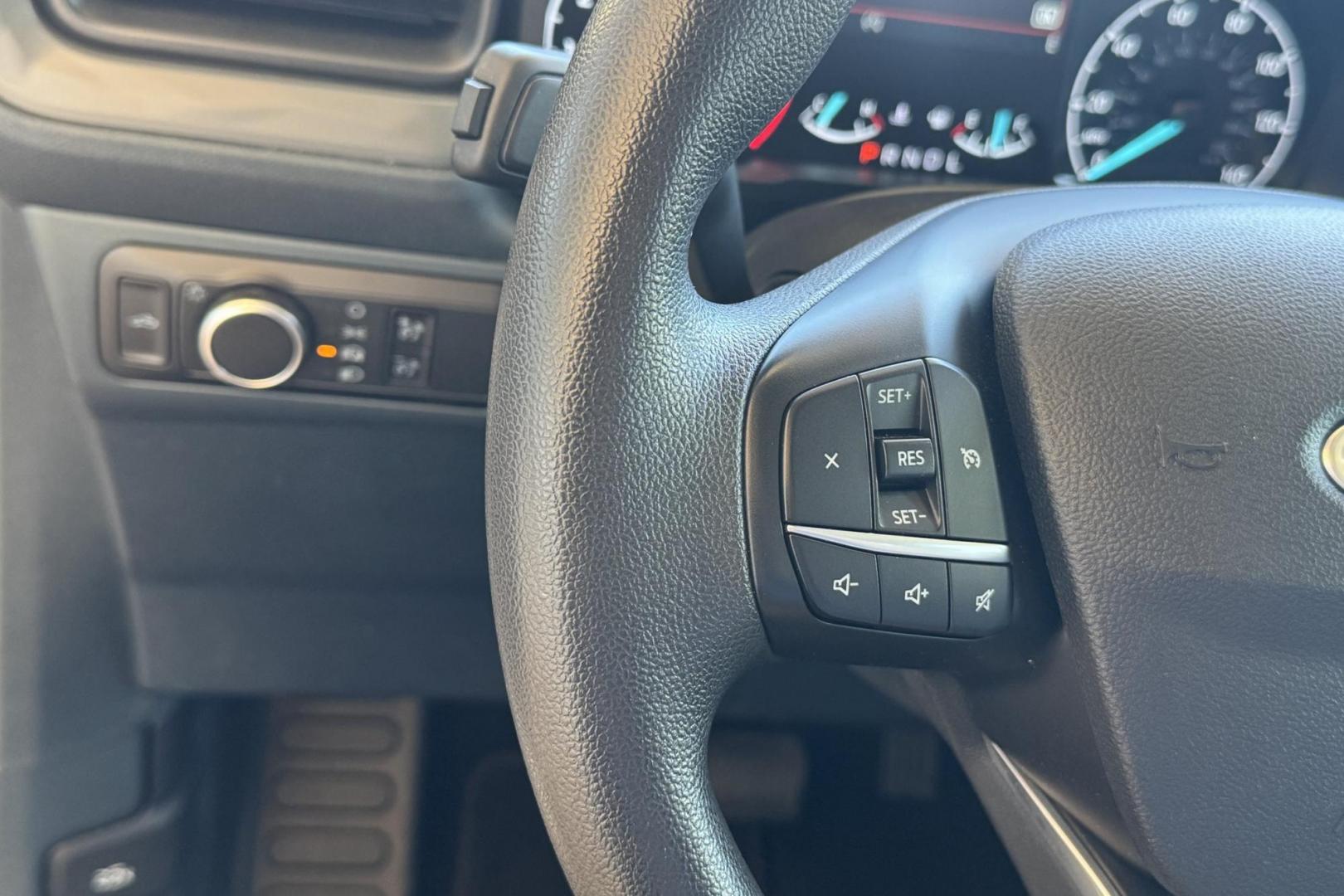 2023 Oxford White /Black Ford Maverick XL (3FTTW8E95PR) with an 4 Cyl 2.0 Liter Turbo engine, Automatic 8 Speed transmission, located at 2304 W. Main St., Boise, ID, 83702, (208) 342-7777, 43.622105, -116.218658 - Great Fuel Economy With Truck Functionality! - Photo#7