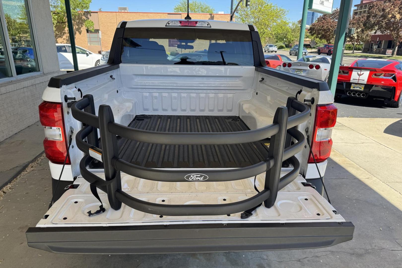 2023 Oxford White /Black Ford Maverick XL (3FTTW8E95PR) with an 4 Cyl 2.0 Liter Turbo engine, Automatic 8 Speed transmission, located at 2304 W. Main St., Boise, ID, 83702, (208) 342-7777, 43.622105, -116.218658 - Great Fuel Economy With Truck Functionality! - Photo#17