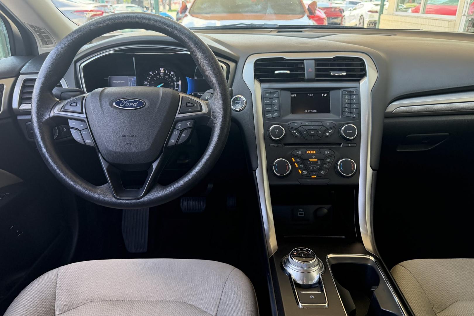 2018 Black /Gray Ford Fusion (3FA6P0UU8JR) with an 4 Cyl 2.0 Liter Hybrid engine, Automatic transmission, located at 2304 W. Main St., Boise, ID, 83702, (208) 342-7777, 43.622105, -116.218658 - Great Fuel Economy! Great Value!- Photo#11