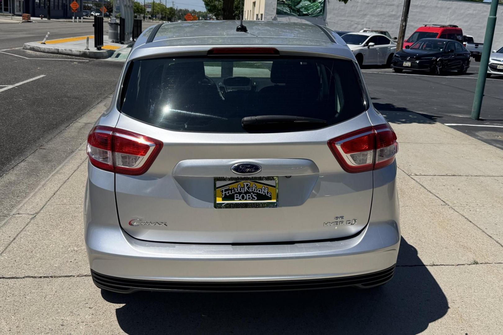 2017 Silver /Gray Ford C-Max Hybrid SE (1FADP5AU1HL) with an 4 Cyl 2.0 Liter Hybrid engine, Automatic transmission, located at 2304 W. Main St., Boise, ID, 83702, (208) 342-7777, 43.622105, -116.218658 - New Tires! Great Gas Mileage! Solid Option! - Photo#1