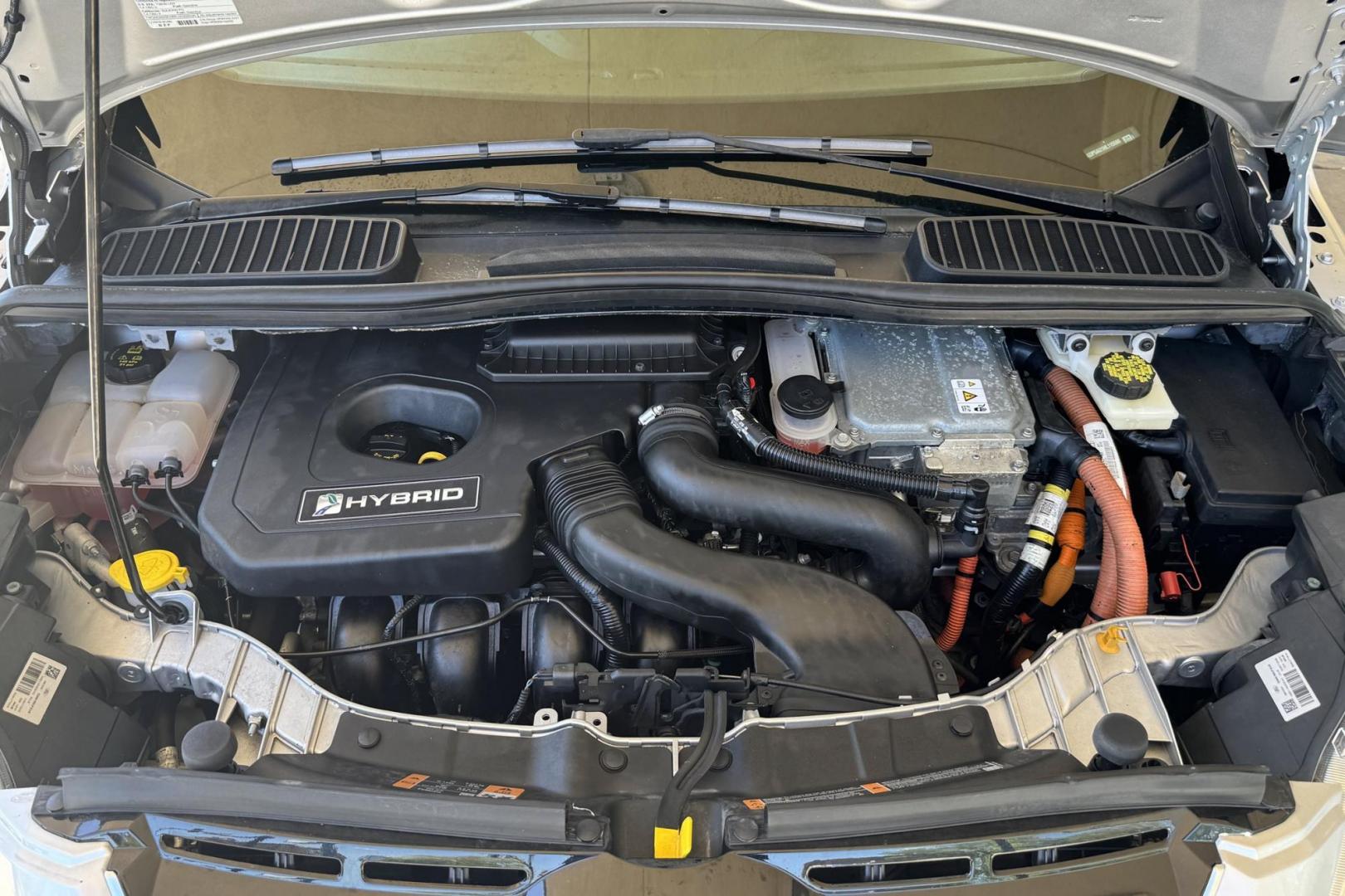 2017 Silver /Gray Ford C-Max Hybrid SE (1FADP5AU1HL) with an 4 Cyl 2.0 Liter Hybrid engine, Automatic transmission, located at 2304 W. Main St., Boise, ID, 83702, (208) 342-7777, 43.622105, -116.218658 - New Tires! Great Gas Mileage! Solid Option! - Photo#13