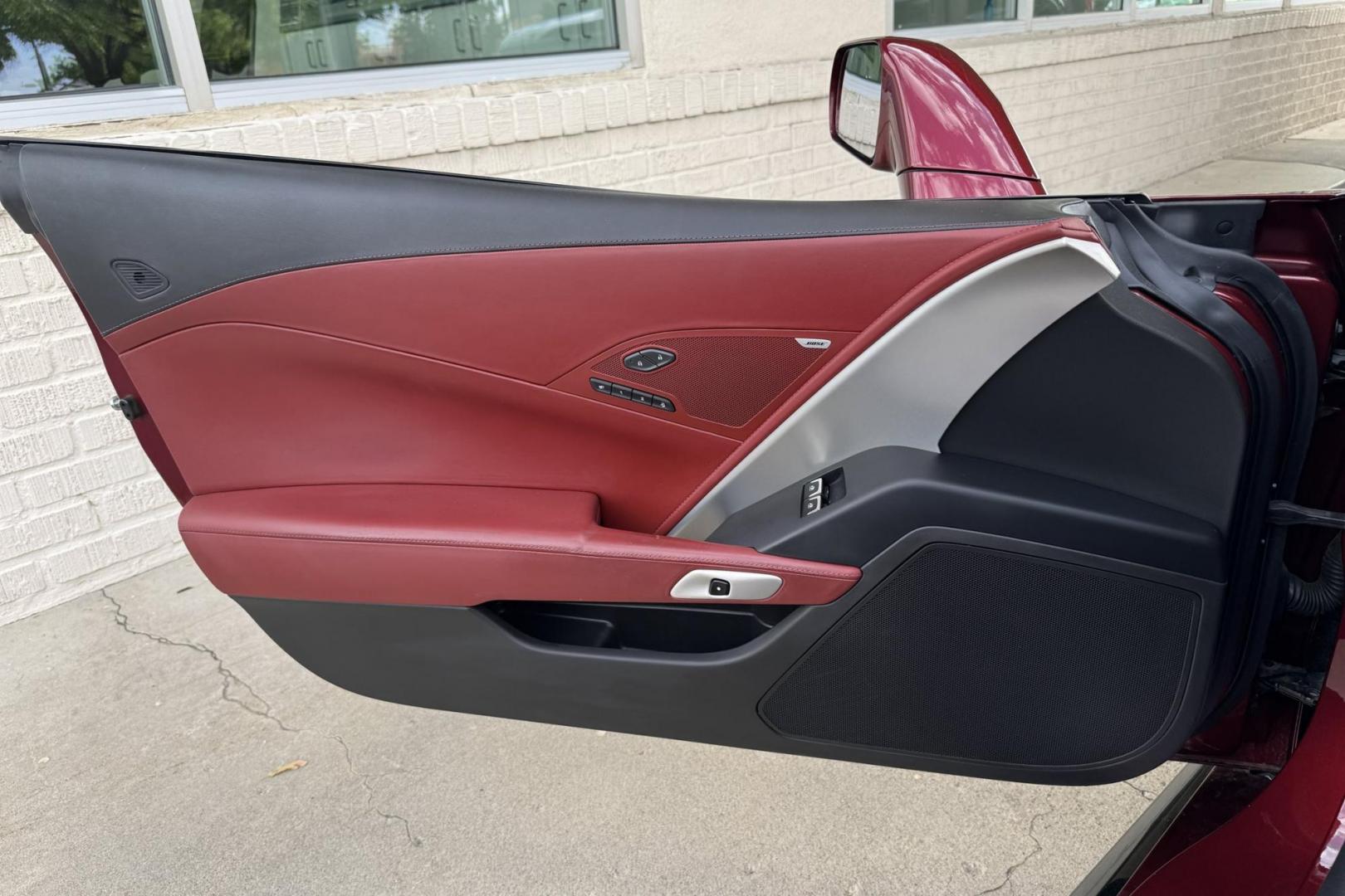 2016 Long Beach Red Metallic /Spice Red Chevrolet Corvette Stingray Z06 3LZ Z07 (1G1YU2D60G5) with an V8 6.2 Liter Supercharged engine, Automatic 8 Speed transmission, located at 2304 W. Main St., Boise, ID, 83702, (208) 342-7777, 43.622105, -116.218658 - Exceptional Car! New Tires! Breath Taking! - Photo#9