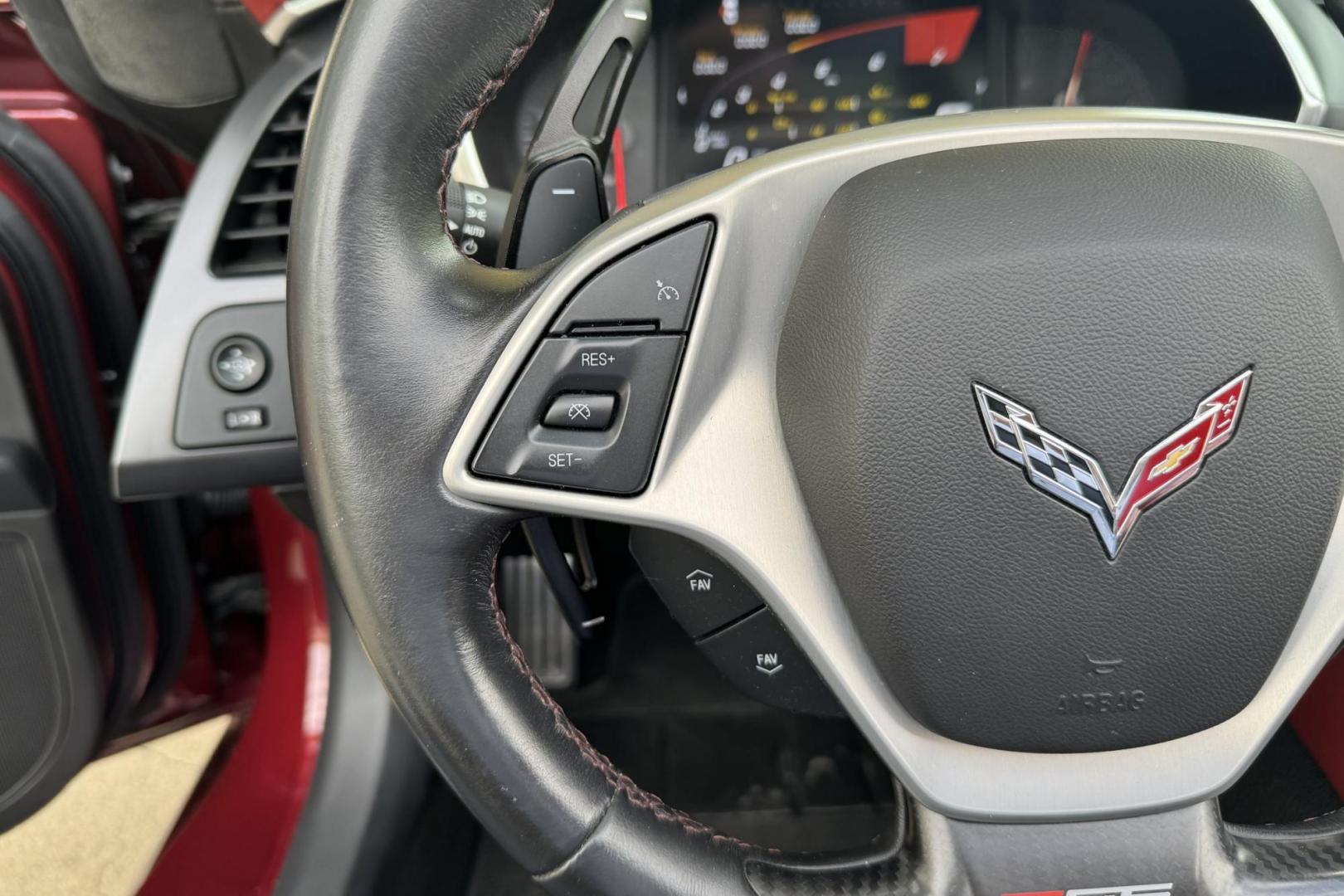 2016 Long Beach Red Metallic /Spice Red Chevrolet Corvette Stingray Z06 3LZ Z07 (1G1YU2D60G5) with an V8 6.2 Liter Supercharged engine, Automatic 8 Speed transmission, located at 2304 W. Main St., Boise, ID, 83702, (208) 342-7777, 43.622105, -116.218658 - Exceptional Car! New Tires! Breath Taking! - Photo#10