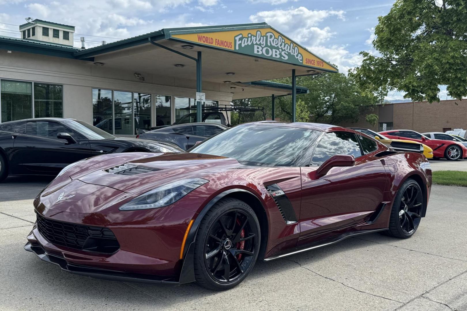 2016 Long Beach Red Metallic /Spice Red Chevrolet Corvette Stingray Z06 3LZ Z07 (1G1YU2D60G5) with an V8 6.2 Liter Supercharged engine, Automatic 8 Speed transmission, located at 2304 W. Main St., Boise, ID, 83702, (208) 342-7777, 43.622105, -116.218658 - Exceptional Car! New Tires! Breath Taking! - Photo#23