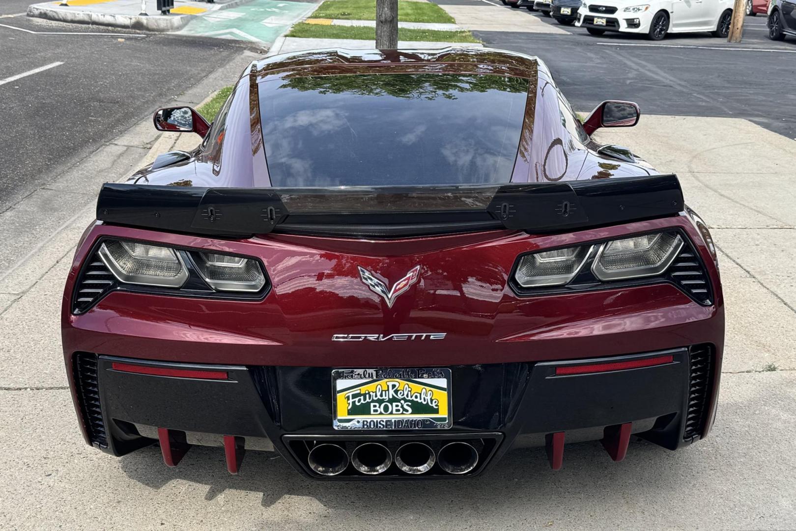 2016 Long Beach Red Metallic /Spice Red Chevrolet Corvette Stingray Z06 3LZ Z07 (1G1YU2D60G5) with an V8 6.2 Liter Supercharged engine, Automatic 8 Speed transmission, located at 2304 W. Main St., Boise, ID, 83702, (208) 342-7777, 43.622105, -116.218658 - Exceptional Car! New Tires! Breath Taking! - Photo#24