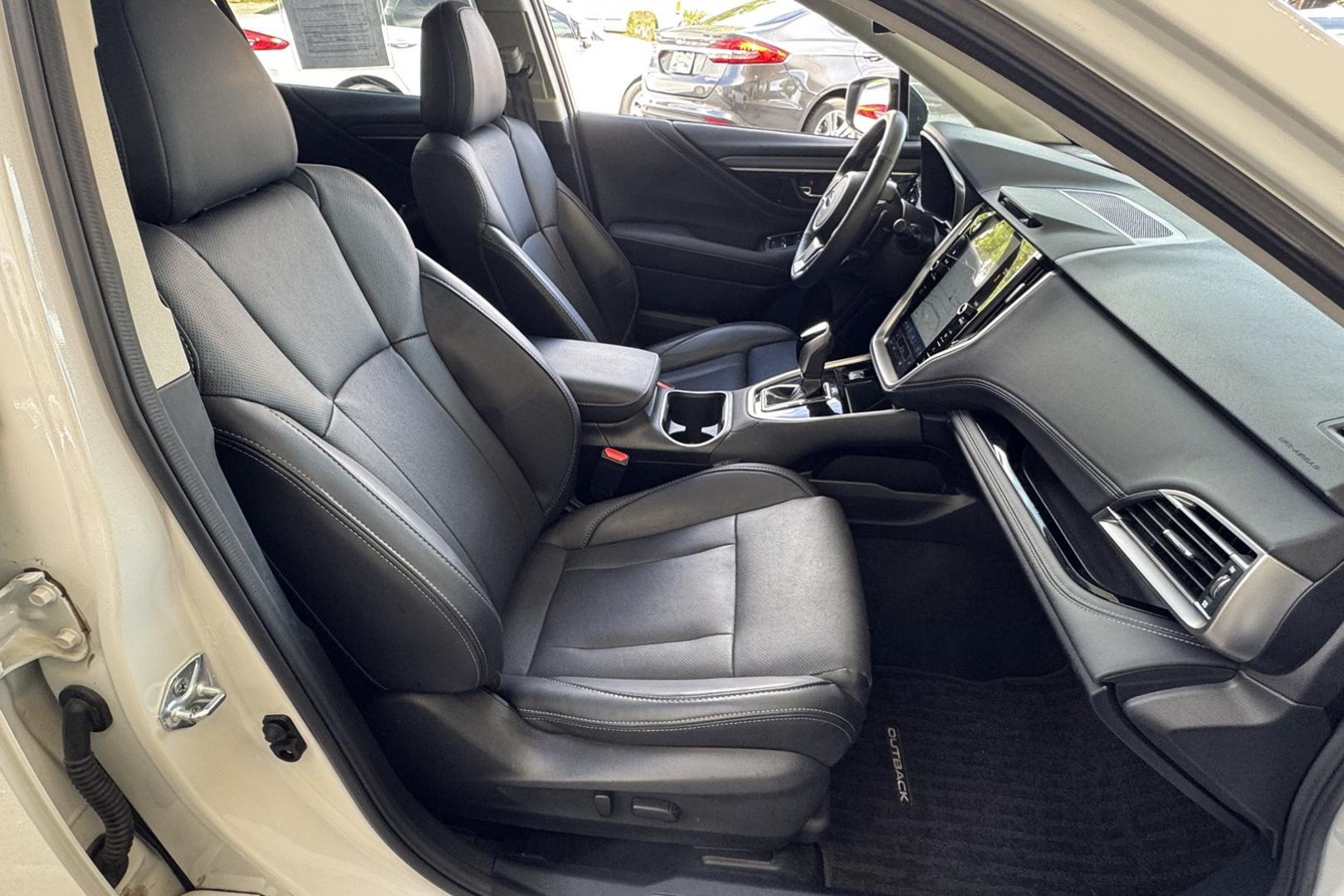 2024 White /Black Subaru Outback Limited (4S4BTANC2R3) with an H4 2.5 Liter engine, Automatic transmission, located at 2304 W. Main St., Boise, ID, 83702, (208) 342-7777, 43.622105, -116.218658 - Remaining Factory Warranty, A Lot Of Quality Safety Features! - Photo#16
