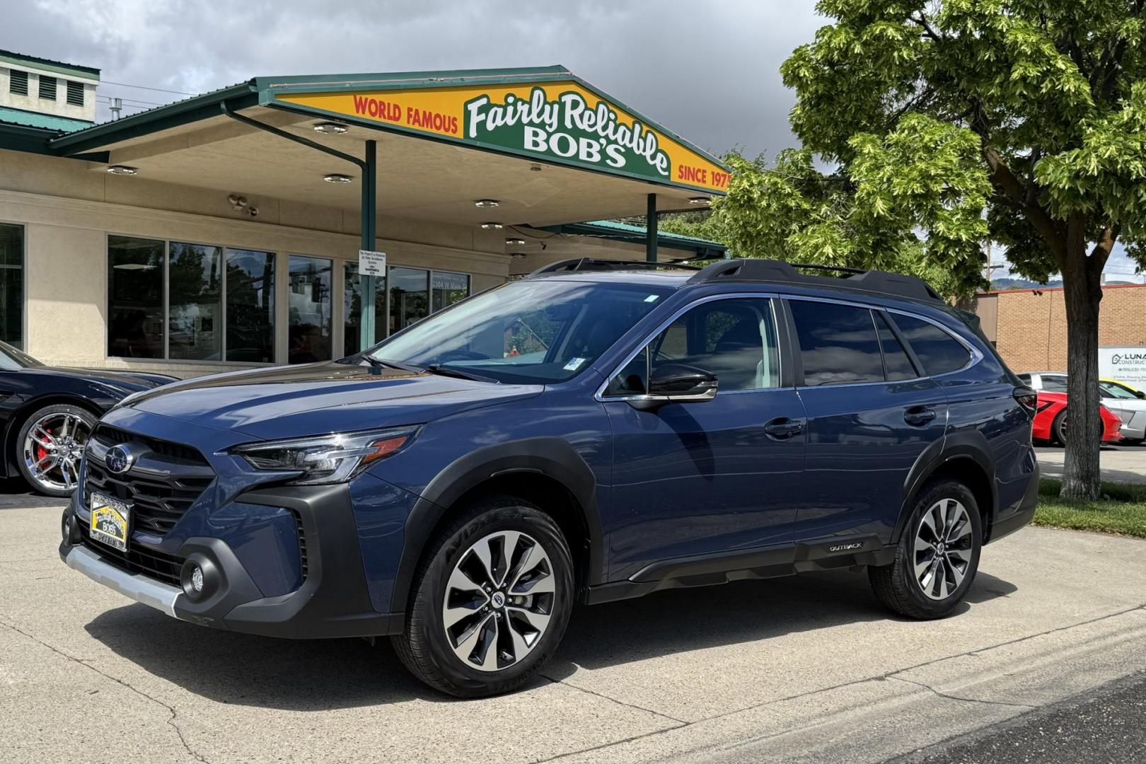 2024 Abyss Blue Pearl /Black Subaru Outback Limited (4S4BTANCXR3) with an H4 2.5 Liter engine, Automatic transmission, located at 2304 W. Main St., Boise, ID, 83702, (208) 342-7777, 43.622105, -116.218658 - Photo#0
