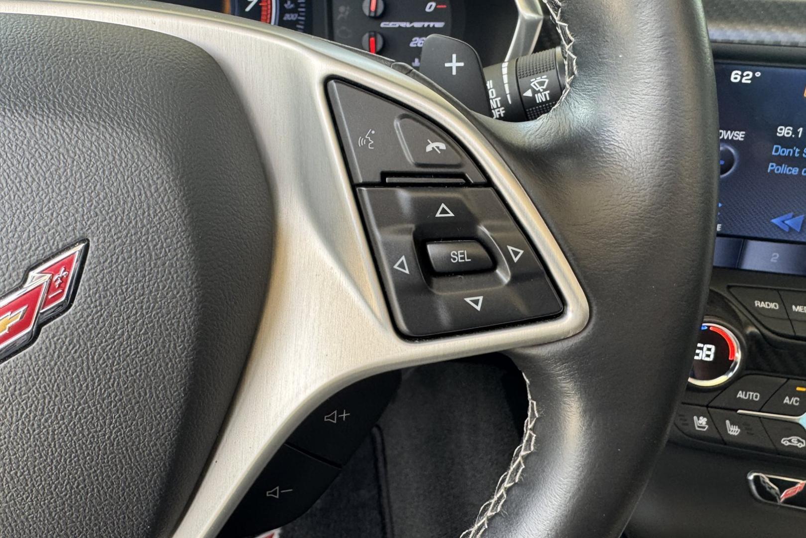 2015 Shark Gray Chevrolet Corvette Stingray 2LT Z51 (1G1YK2D7XF5) with an V8 6.2 Liter Supercharged engine, Automatic 8 Speed transmission, located at 2304 W. Main St., Boise, ID, 83702, (208) 342-7777, 43.622105, -116.218658 - Supercharged! Clean Low Mileage Stingray! - Photo#11