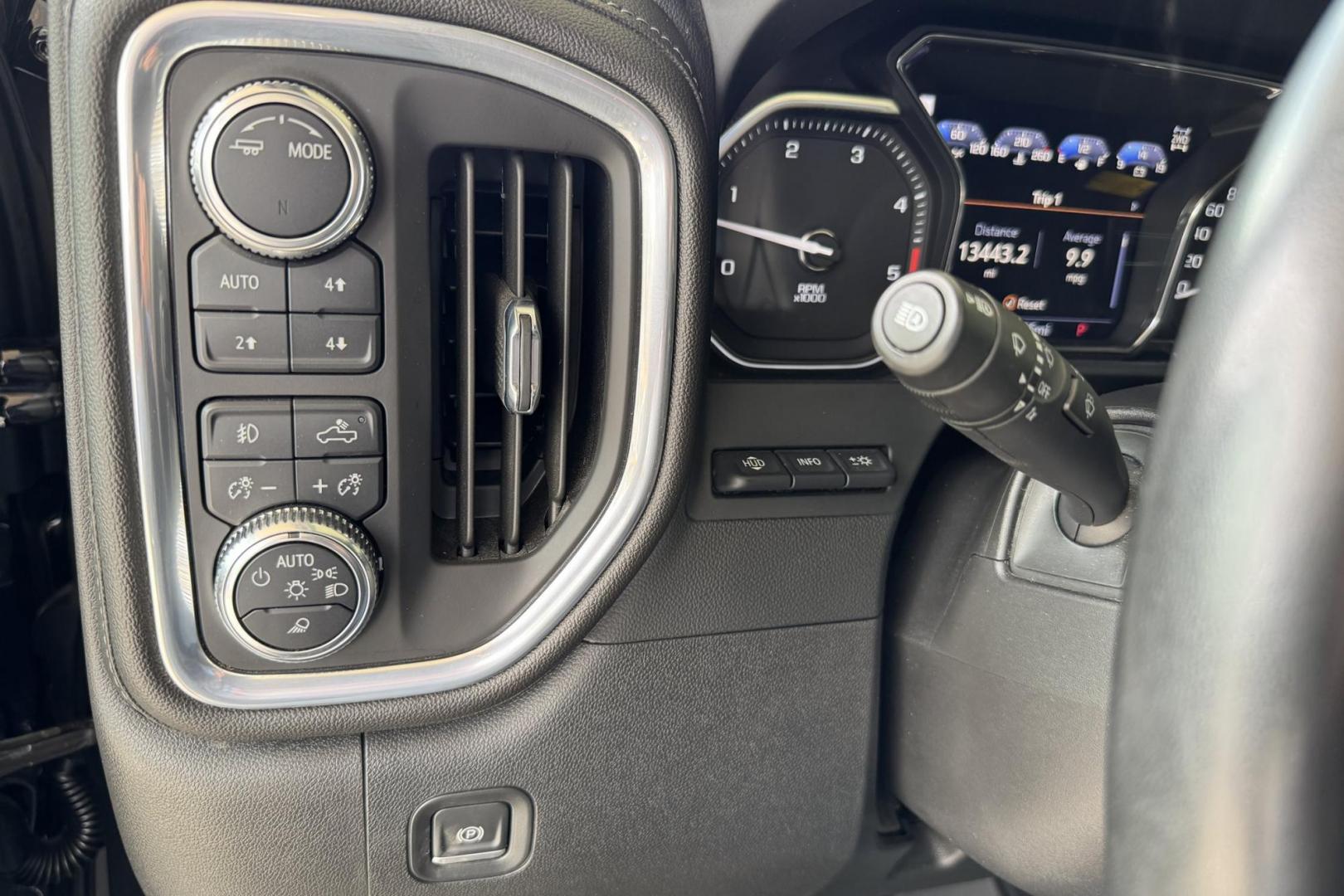 2023 Ebony Twilight Metallic /Jet Black GMC Sierra 3500HD Denali (1GT49WEY5PF) with an V8 6.6 Liter Turbo Duramax Diesel engine, Automatic 10 Speed Allison transmission, located at 2304 W. Main St., Boise, ID, 83702, (208) 342-7777, 43.622105, -116.218658 - Remaining Factory Warranty! This Truck is Nice! - Photo#13