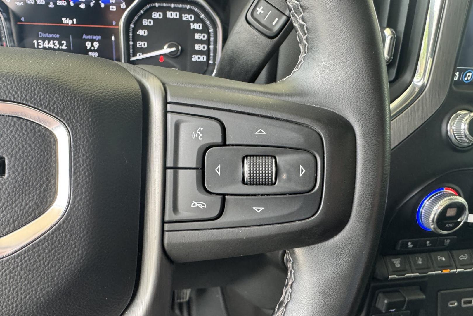 2023 Ebony Twilight Metallic /Jet Black GMC Sierra 3500HD Denali (1GT49WEY5PF) with an V8 6.6 Liter Turbo Duramax Diesel engine, Automatic 10 Speed Allison transmission, located at 2304 W. Main St., Boise, ID, 83702, (208) 342-7777, 43.622105, -116.218658 - Remaining Factory Warranty! This Truck is Nice! - Photo#16