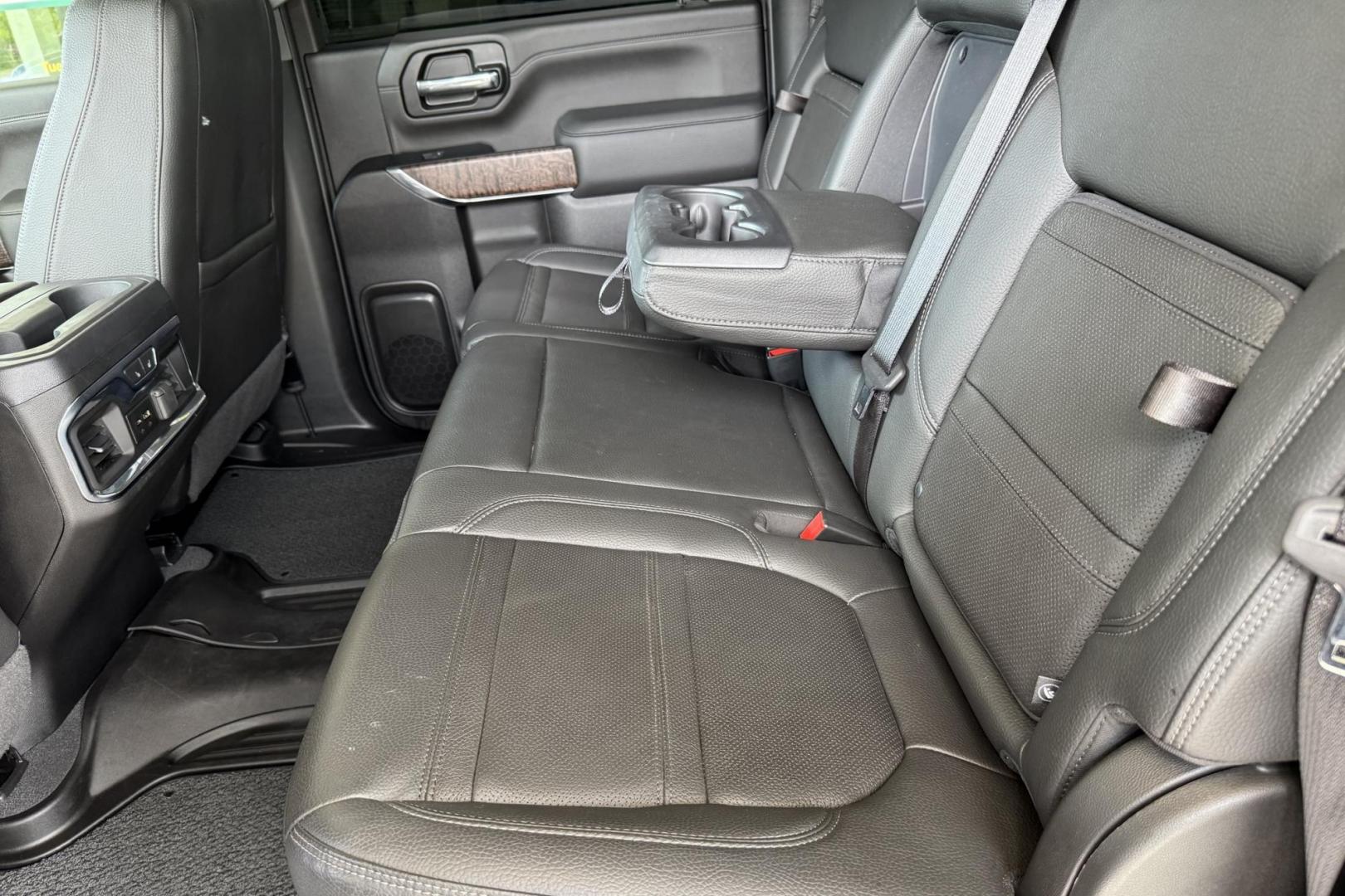 2023 Ebony Twilight Metallic /Jet Black GMC Sierra 3500HD Denali (1GT49WEY5PF) with an V8 6.6 Liter Turbo Duramax Diesel engine, Automatic 10 Speed Allison transmission, located at 2304 W. Main St., Boise, ID, 83702, (208) 342-7777, 43.622105, -116.218658 - Remaining Factory Warranty! This Truck is Nice! - Photo#19