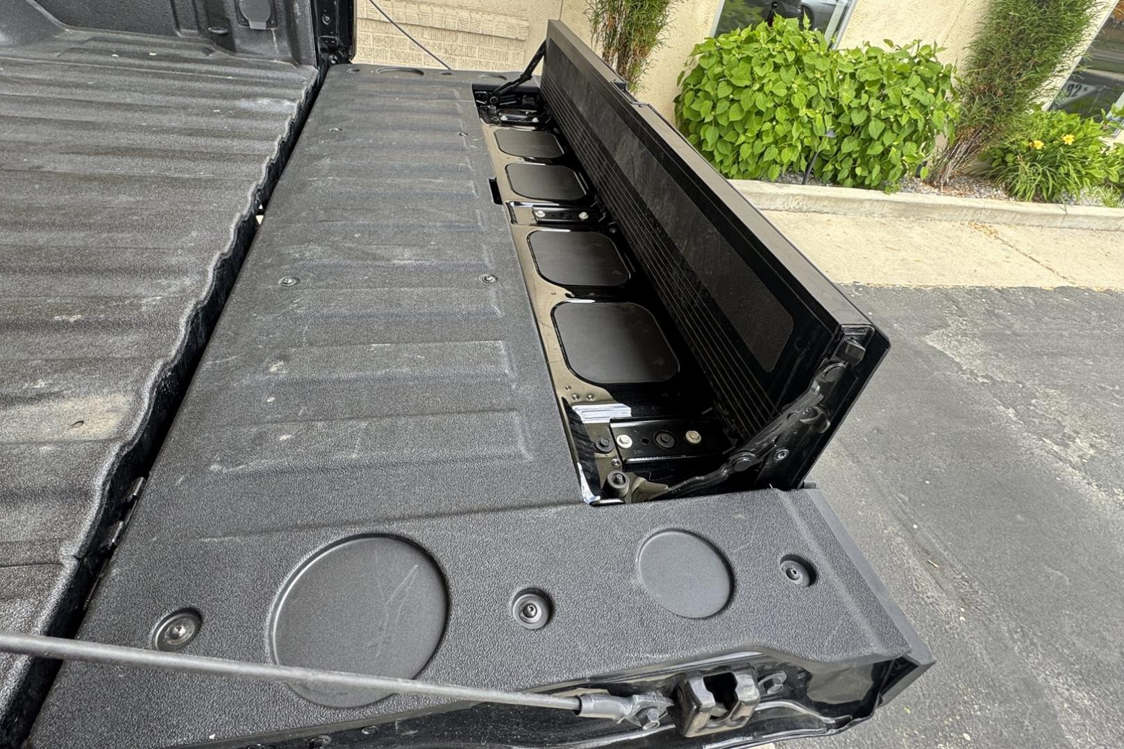 2023 Ebony Twilight Metallic /Jet Black GMC Sierra 3500HD Denali (1GT49WEY5PF) with an V8 6.6 Liter Turbo Duramax Diesel engine, Automatic 10 Speed Allison transmission, located at 2304 W. Main St., Boise, ID, 83702, (208) 342-7777, 43.622105, -116.218658 - Remaining Factory Warranty! This Truck is Nice! - Photo#30