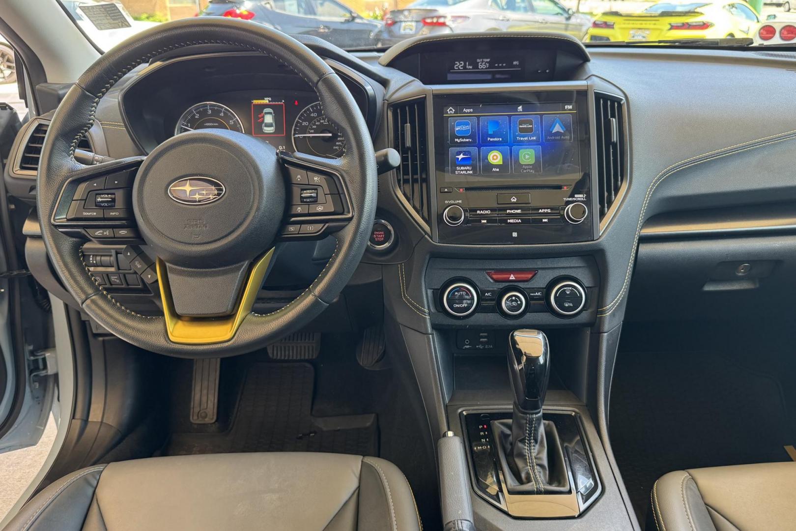 2022 Cool Gray Khaki /Black Subaru Crosstrek Sport (JF2GTHSCXNH) with an H4 2.5 Liter engine, Automatic transmission, located at 2304 W. Main St., Boise, ID, 83702, (208) 342-7777, 43.622105, -116.218658 - Ready For Adventure! - Photo#15