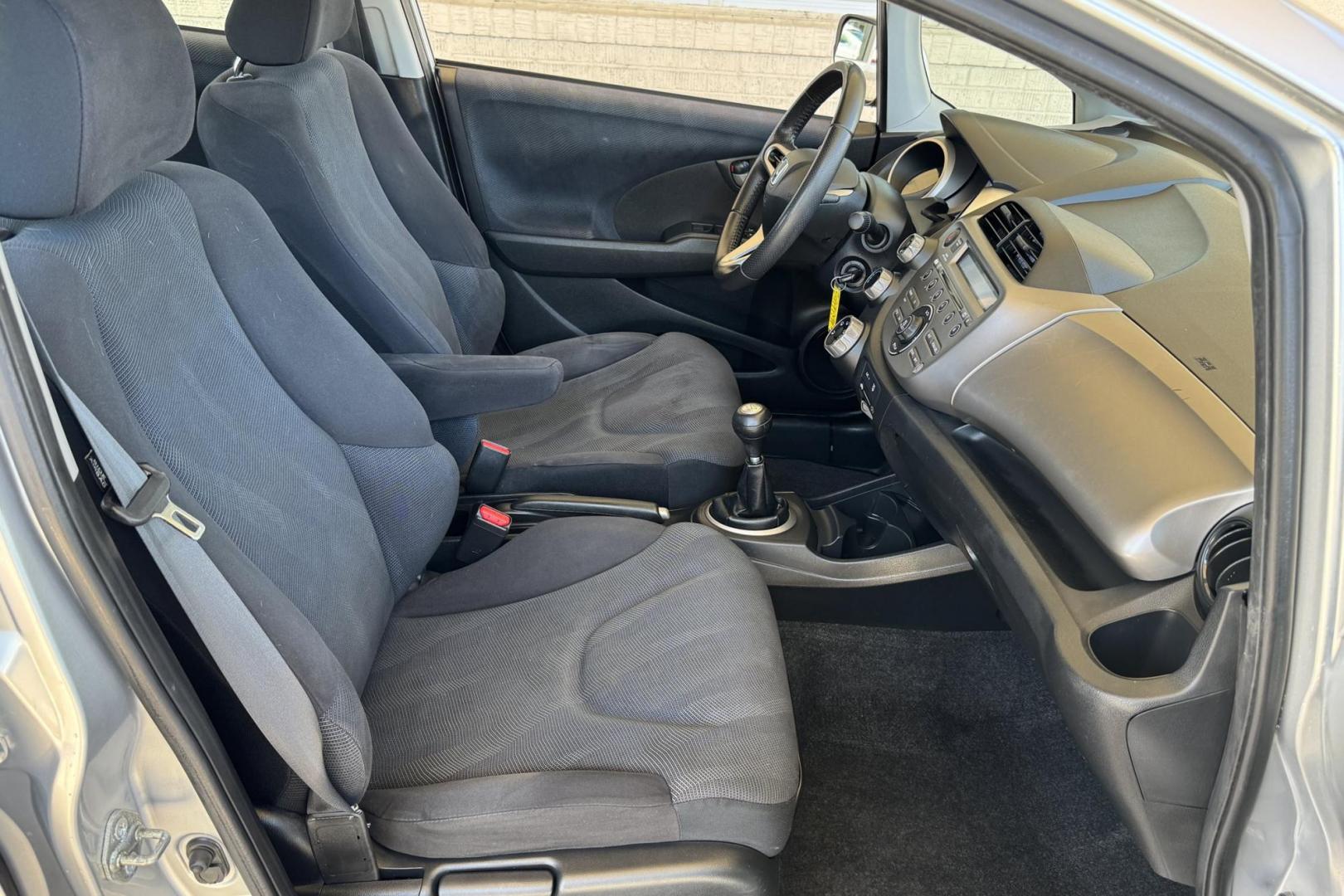 2011 Silver /Black Honda Fit Sport (JHMGE8G59BC) with an 4 Cyl 1.5 Liter engine, 5 Speed Manual transmission, located at 2304 W. Main St., Boise, ID, 83702, (208) 342-7777, 43.622105, -116.218658 - 5 Speed, Great Fuel Economy! - Photo#10