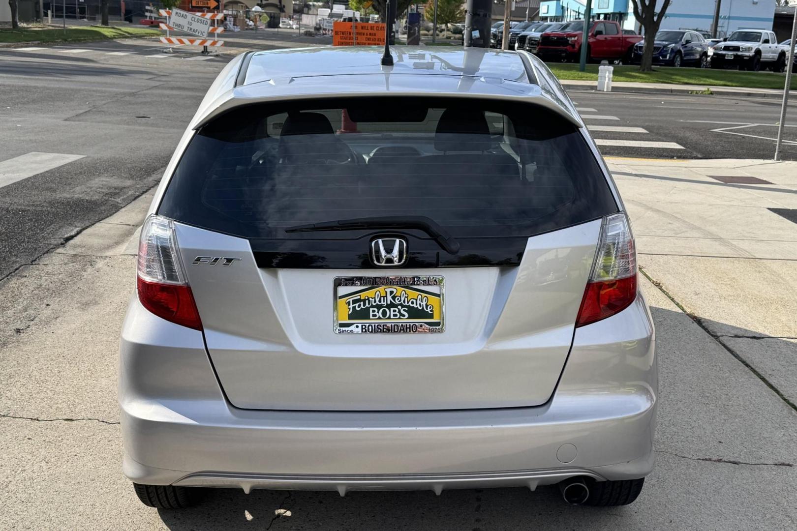 2011 Silver /Black Honda Fit Sport (JHMGE8G59BC) with an 4 Cyl 1.5 Liter engine, 5 Speed Manual transmission, located at 2304 W. Main St., Boise, ID, 83702, (208) 342-7777, 43.622105, -116.218658 - 5 Speed, Great Fuel Economy! - Photo#1