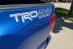 2017 Blazing Blue Pearl /Black Toyota Tacoma TRD Sport (5TFDZ5BN1HX) with an V6 3.5 Liter engine, Automatic 6 Speed transmission, located at 2304 W. Main St., Boise, ID, 83702, (208) 342-7777, 43.622105, -116.218658 - Rare Color! Clean Truck! - Photo#4