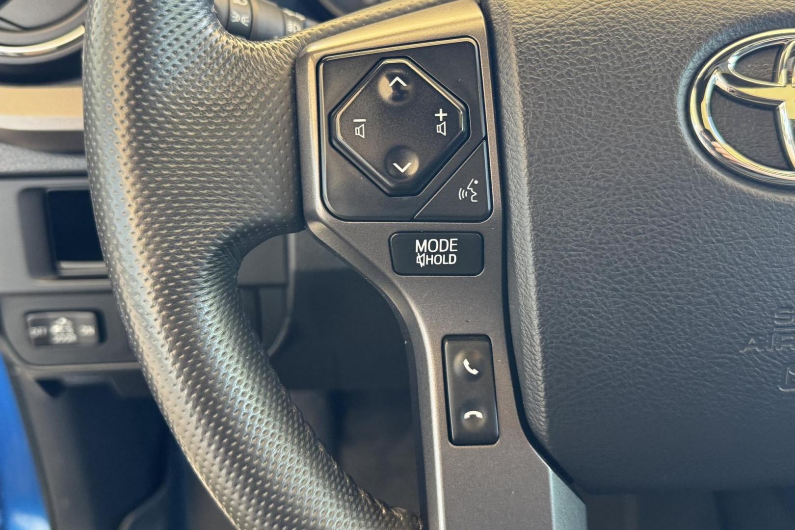 2017 Blazing Blue Pearl /Black Toyota Tacoma TRD Sport (5TFDZ5BN1HX) with an V6 3.5 Liter engine, Automatic 6 Speed transmission, located at 2304 W. Main St., Boise, ID, 83702, (208) 342-7777, 43.622105, -116.218658 - Rare Color! Clean Truck! - Photo#10