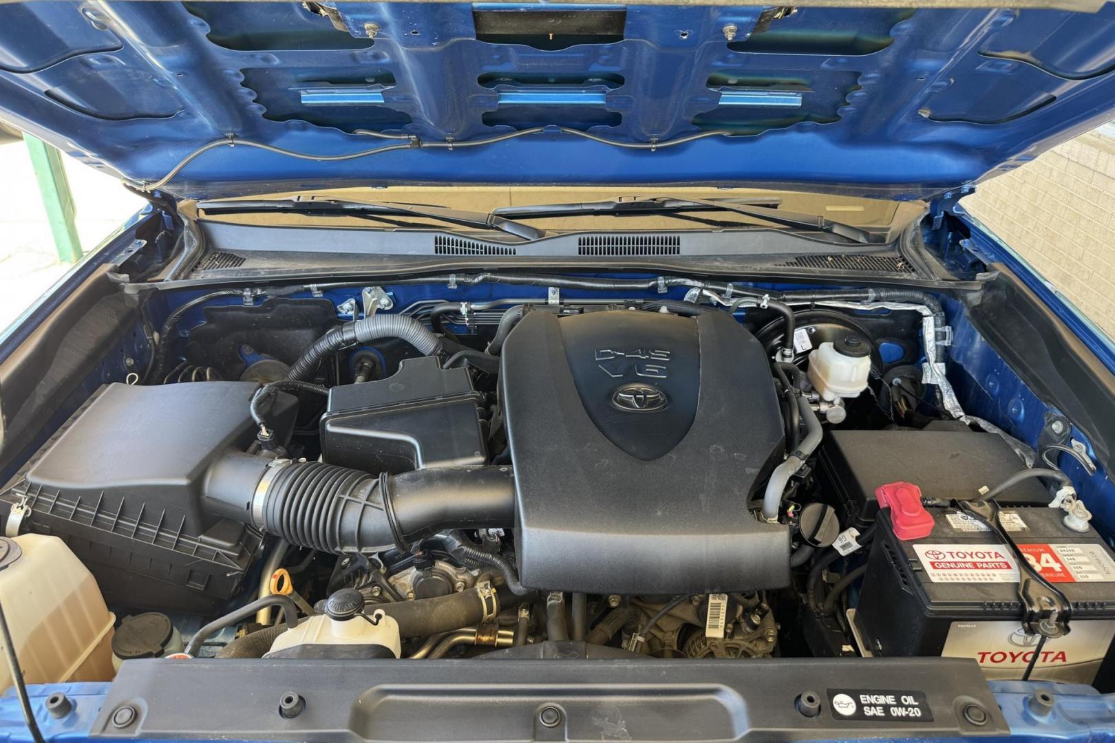 2017 Blazing Blue Pearl /Black Toyota Tacoma TRD Sport (5TFDZ5BN1HX) with an V6 3.5 Liter engine, Automatic 6 Speed transmission, located at 2304 W. Main St., Boise, ID, 83702, (208) 342-7777, 43.622105, -116.218658 - Rare Color! Clean Truck! - Photo#16