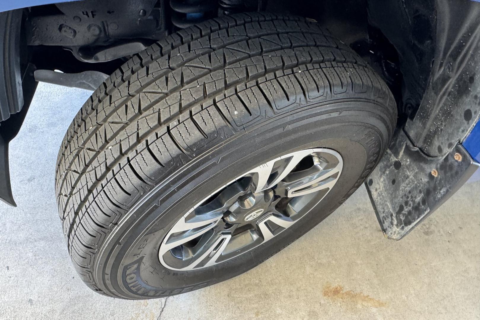 2017 Blazing Blue Pearl /Black Toyota Tacoma TRD Sport (5TFDZ5BN1HX) with an V6 3.5 Liter engine, Automatic 6 Speed transmission, located at 2304 W. Main St., Boise, ID, 83702, (208) 342-7777, 43.622105, -116.218658 - Rare Color! Clean Truck! - Photo#17