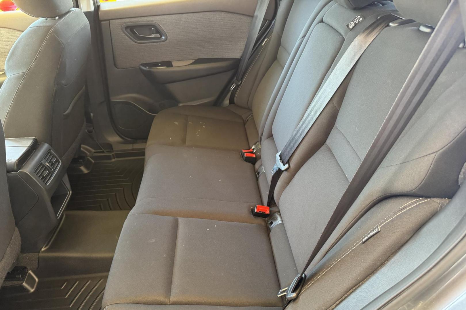 2023 Gray /Black Nissan Rogue S (5N1BT3AB4PC) with an 3 Cyl 1.5 Liter Turbo engine, Automatic transmission, located at 2304 W. Main St., Boise, ID, 83702, (208) 342-7777, 43.622105, -116.218658 - Remaining Factory Warranty! - Photo#7