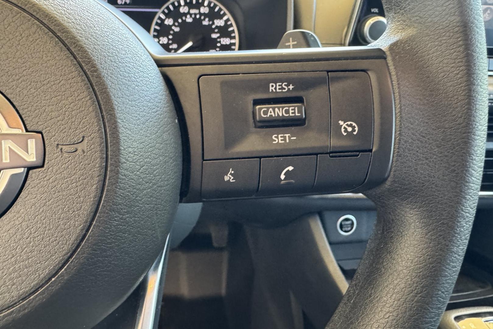 2023 Gray /Black Nissan Rogue S (5N1BT3AB4PC) with an 3 Cyl 1.5 Liter Turbo engine, Automatic transmission, located at 2304 W. Main St., Boise, ID, 83702, (208) 342-7777, 43.622105, -116.218658 - Remaining Factory Warranty! - Photo#12
