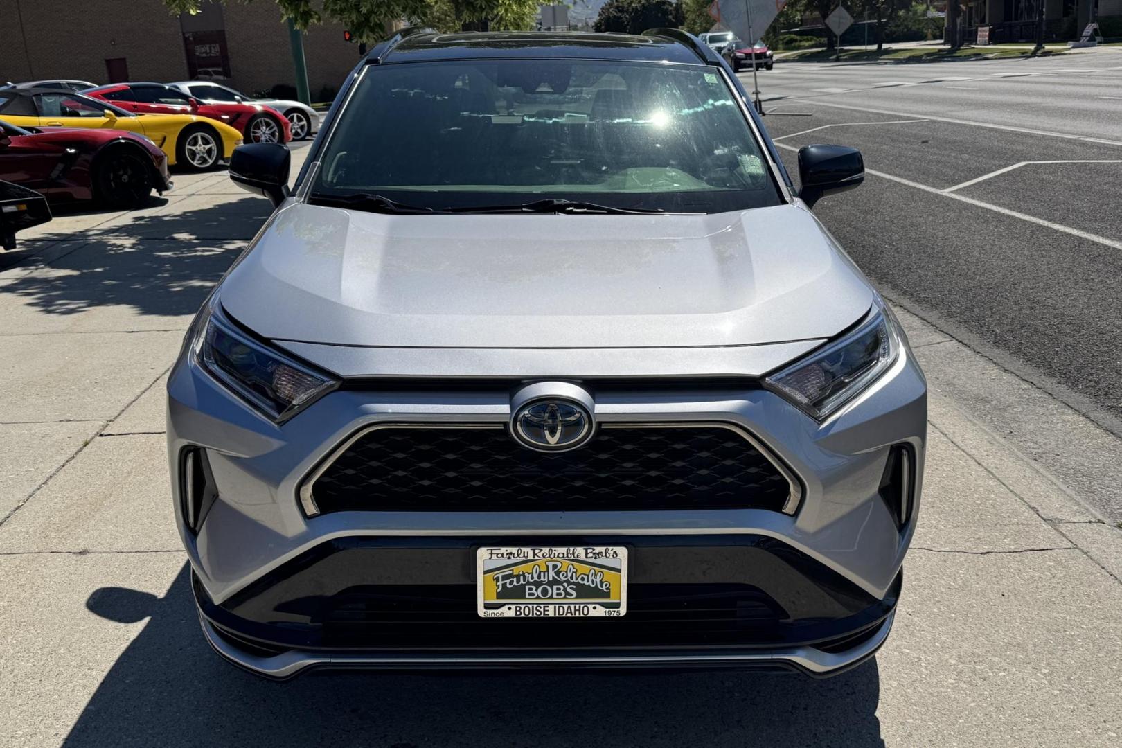2021 Silver /Black Toyota RAV4 Prime XSE (JTMEB3FV3MD) with an 4 Cyl 2.5 Liter Hybrid engine, Automatic transmission, located at 2304 W. Main St., Boise, ID, 83702, (208) 342-7777, 43.622105, -116.218658 - RAV4 Prime! Ready To Go! - Photo#3