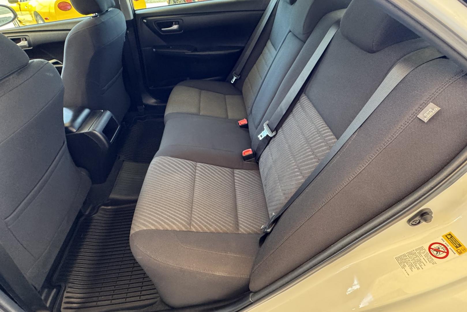 2017 Super White /Black Toyota Camry LE (4T1BF1FK3HU) with an 4 Cyl 2.5 Liter engine, Automatic transmission, located at 2304 W. Main St., Boise, ID, 83702, (208) 342-7777, 43.622105, -116.218658 - Sunroof, New Tires, Power Seat And Back Up Camera! - Photo#11
