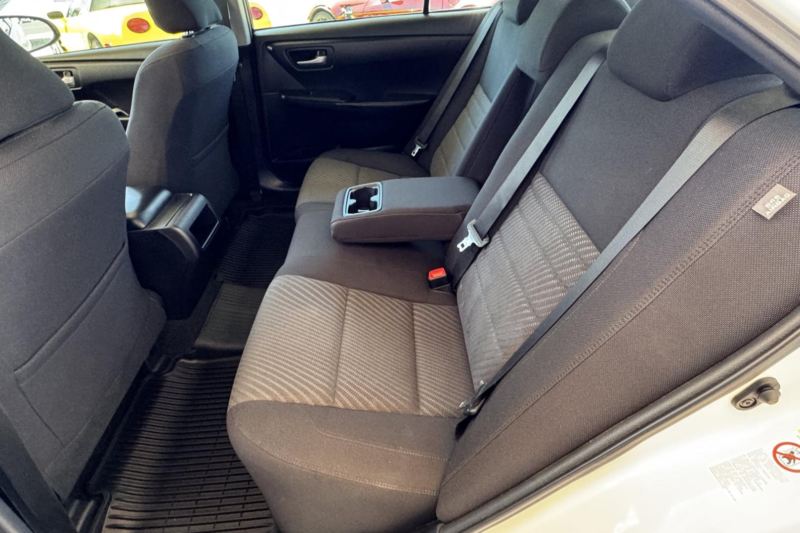 2017 Super White /Black Toyota Camry LE (4T1BF1FK3HU) with an 4 Cyl 2.5 Liter engine, Automatic transmission, located at 2304 W. Main St., Boise, ID, 83702, (208) 342-7777, 43.622105, -116.218658 - Sunroof, New Tires, Power Seat And Back Up Camera! - Photo#13