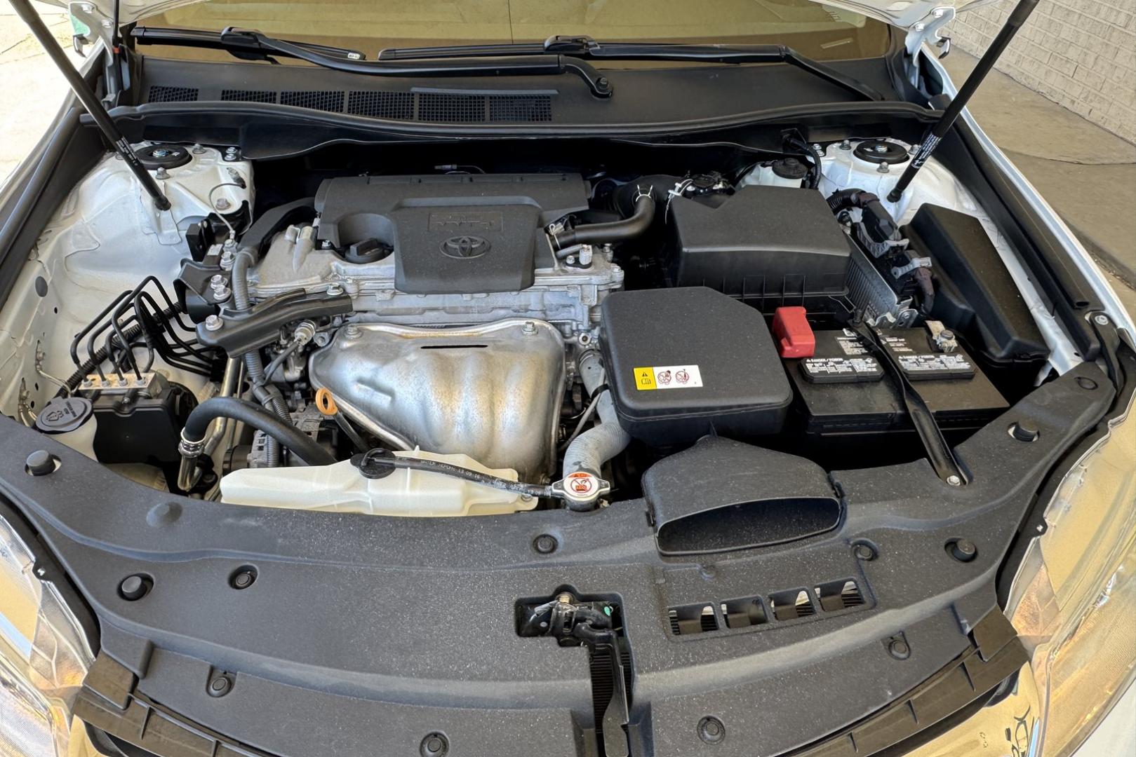 2017 Super White /Black Toyota Camry LE (4T1BF1FK3HU) with an 4 Cyl 2.5 Liter engine, Automatic transmission, located at 2304 W. Main St., Boise, ID, 83702, (208) 342-7777, 43.622105, -116.218658 - Sunroof, New Tires, Power Seat And Back Up Camera! - Photo#15