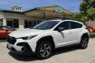 2024 White /Gray Subaru Crosstrek Premium (JF2GUADC6R8) with an H4 2.0 Liter engine, Automatic transmission, located at 2304 W. Main St., Boise, ID, 83702, (208) 342-7777, 43.622105, -116.218658 - Low Mileage! A Lot Of Remaining Factory Warranty! - Photo#0