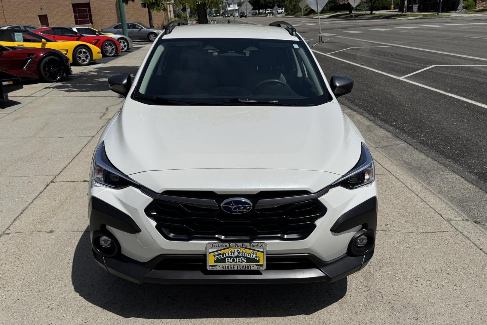 2024 White /Gray Subaru Crosstrek Premium (JF2GUADC6R8) with an H4 2.0 Liter engine, Automatic transmission, located at 2304 W. Main St., Boise, ID, 83702, (208) 342-7777, 43.622105, -116.218658 - Low Mileage! A Lot Of Remaining Factory Warranty! - Photo#3