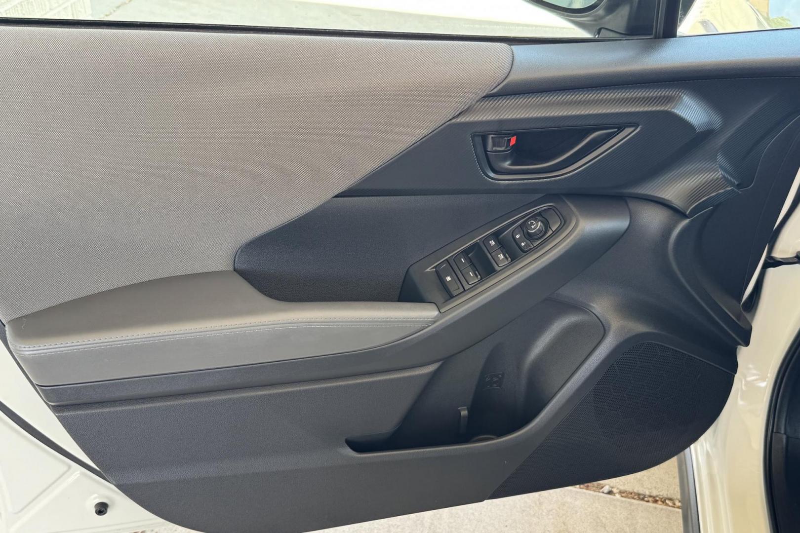 2024 White /Gray Subaru Crosstrek Premium (JF2GUADC6R8) with an H4 2.0 Liter engine, Automatic transmission, located at 2304 W. Main St., Boise, ID, 83702, (208) 342-7777, 43.622105, -116.218658 - Low Mileage! A Lot Of Remaining Factory Warranty! - Photo#9