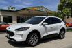 2021 White /Tan/Black Ford Escape Titanium (1FMCU9J92MU) with an 4 Cyl 2.0 Liter Turbo engine, Automatic 8 Speed transmission, located at 2304 W. Main St., Boise, ID, 83702, (208) 342-7777, 43.622105, -116.218658 - New Tires! Great Fuel Economy! Loaded With Safety Features - Photo#0