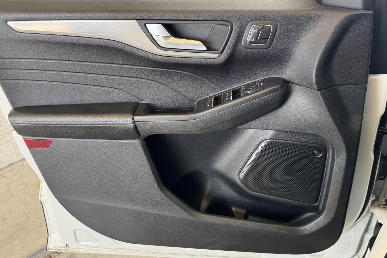 2021 White /Tan/Black Ford Escape Titanium (1FMCU9J92MU) with an 4 Cyl 2.0 Liter Turbo engine, Automatic 8 Speed transmission, located at 2304 W. Main St., Boise, ID, 83702, (208) 342-7777, 43.622105, -116.218658 - New Tires! Great Fuel Economy! Loaded With Safety Features - Photo#7
