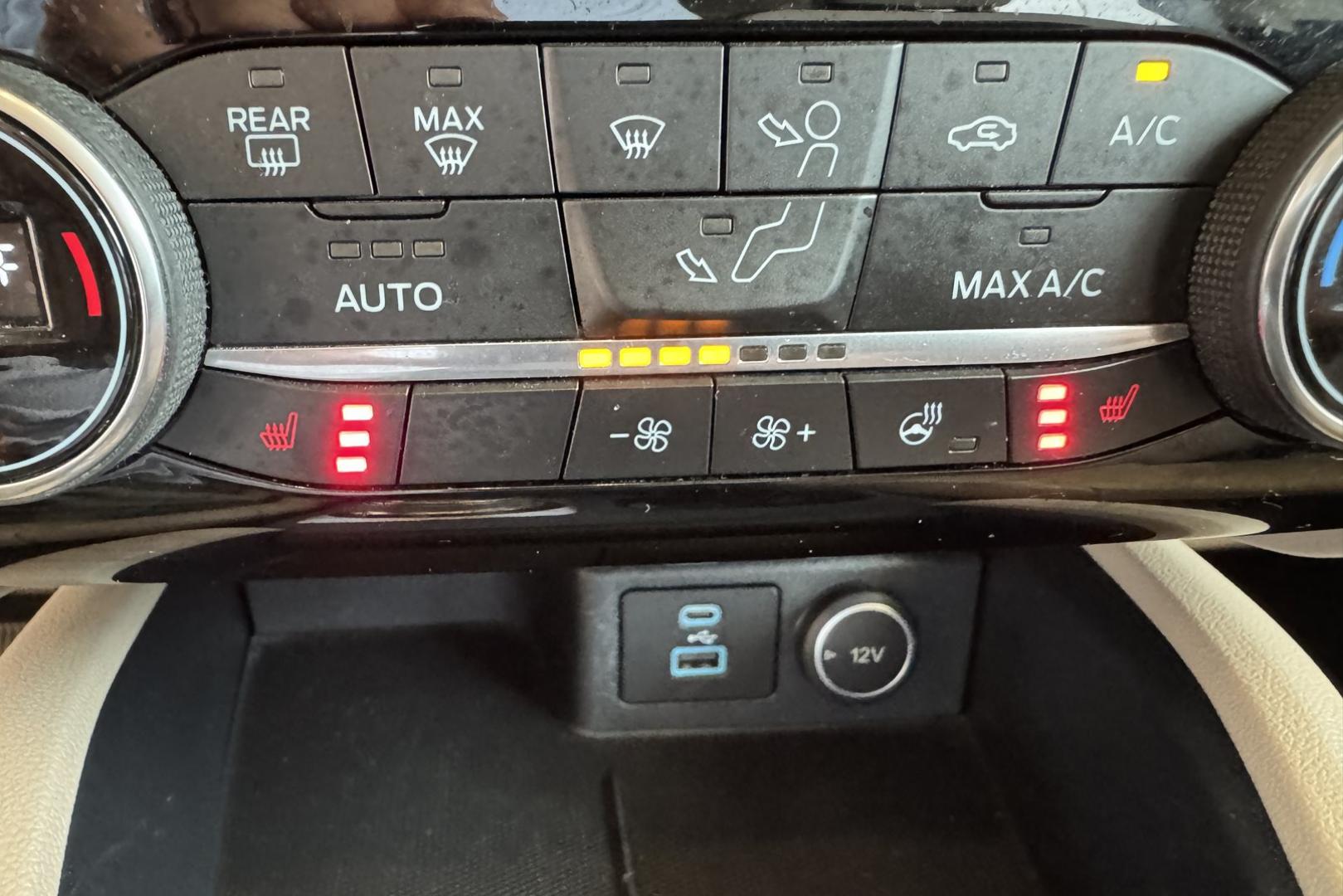 2021 White /Tan/Black Ford Escape Titanium (1FMCU9J92MU) with an 4 Cyl 2.0 Liter Turbo engine, Automatic 8 Speed transmission, located at 2304 W. Main St., Boise, ID, 83702, (208) 342-7777, 43.622105, -116.218658 - New Tires! Great Fuel Economy! Loaded With Safety Features - Photo#24