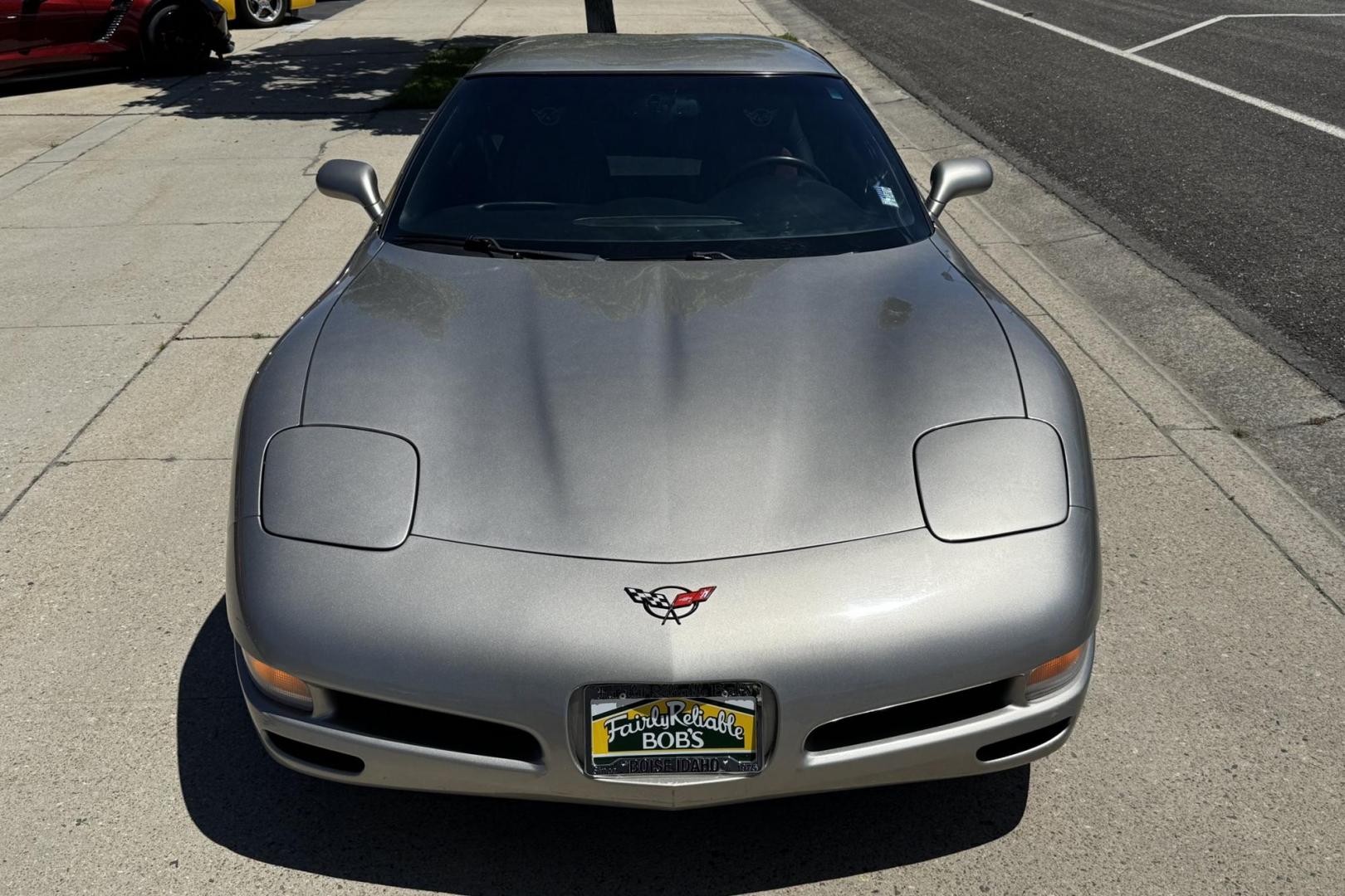 2001 Pewter /Red/Black Chevrolet Corvette Coupe (1G1YY22G315) with an V8 5.7 Lter engine, Automatic transmission, located at 2304 W. Main St., Boise, ID, 83702, (208) 342-7777, 43.622105, -116.218658 - New Tires! Low Mileage! Ready To Play! - Photo#19