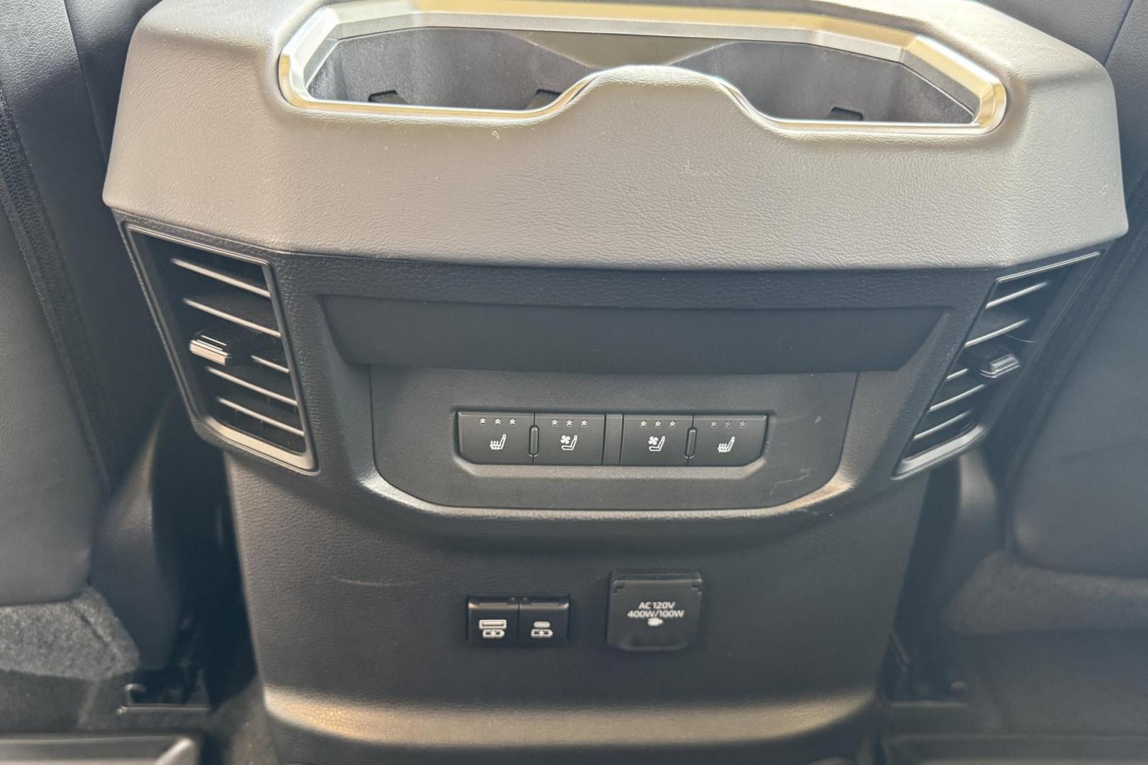 2024 Silver /Black Toyota Tundra Platinum (5TFNA5EC1RX) with an V6 3.4 Liter Twin Turbo engine, Automatic 10 Speed transmission, located at 2304 W. Main St., Boise, ID, 83702, (208) 342-7777, 43.622105, -116.218658 - A Lot Of Remaining Factory Warranty! - Photo#16