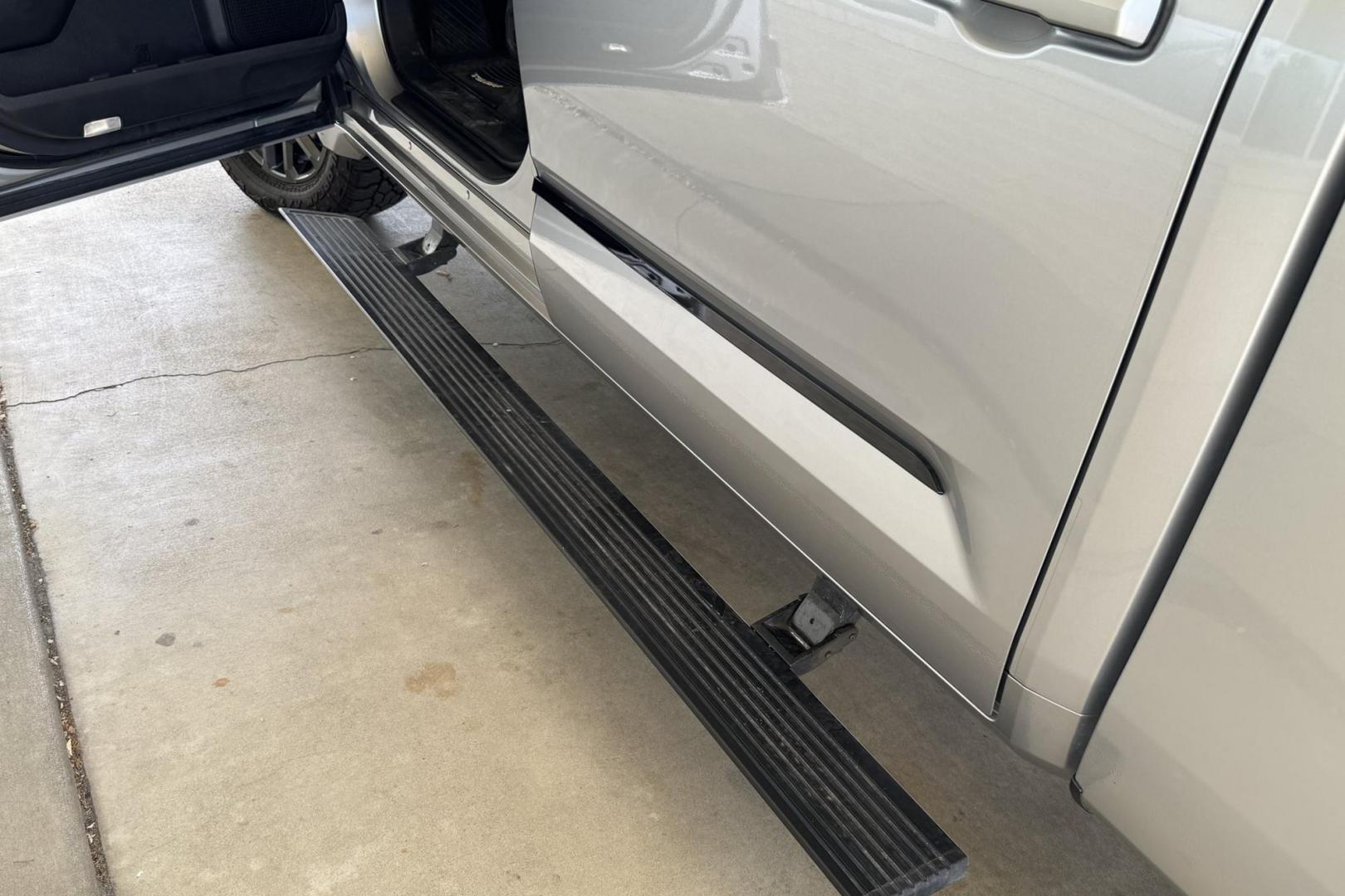 2024 Silver /Black Toyota Tundra Platinum (5TFNA5EC1RX) with an V6 3.4 Liter Twin Turbo engine, Automatic 10 Speed transmission, located at 2304 W. Main St., Boise, ID, 83702, (208) 342-7777, 43.622105, -116.218658 - A Lot Of Remaining Factory Warranty! - Photo#18
