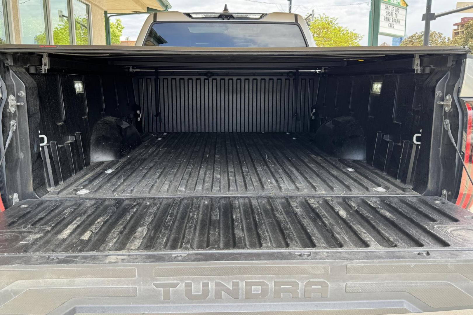 2024 Silver /Black Toyota Tundra Platinum (5TFNA5EC1RX) with an V6 3.4 Liter Twin Turbo engine, Automatic 10 Speed transmission, located at 2304 W. Main St., Boise, ID, 83702, (208) 342-7777, 43.622105, -116.218658 - A Lot Of Remaining Factory Warranty! - Photo#24