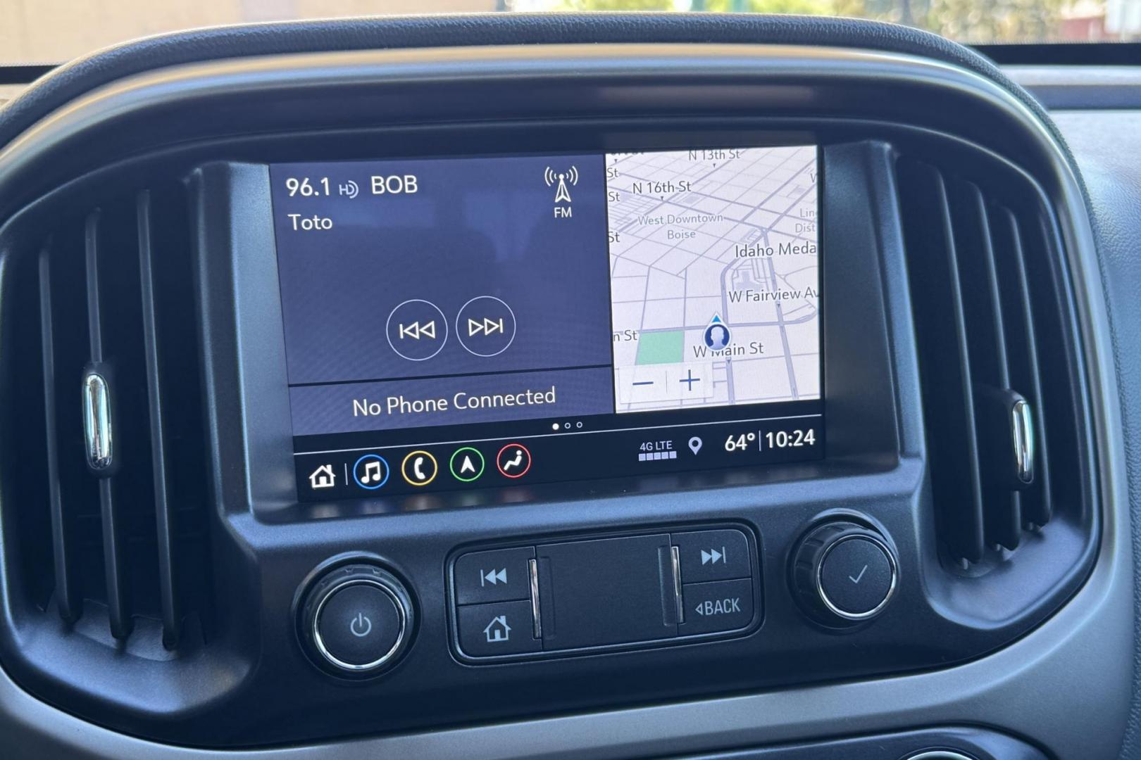 2019 Gray /Black Chevrolet Colorado Z/71 (1GCPTDE18K1) with an 4 Cyl 2.8 LiterTurbo Diesel engine, Automatic 6 Speed transmission, located at 2304 W. Main St., Boise, ID, 83702, (208) 342-7777, 43.622105, -116.218658 - Low Mileage! Great Fuel Economy! It Can Tow! - Photo#9